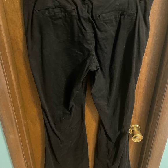 Black bootcut chino pants - Picture 2 of 2
